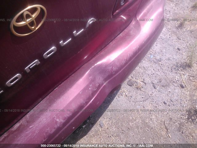 1NXBR18E8YZ308277 - 2000 TOYOTA COROLLA VE/CE/LE 勃艮第红 照片 6