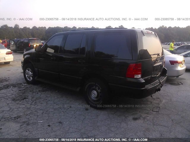 1FMPU16W83LC04242 - 2003 FORD EXPEDITION XLT BLACK photo 3