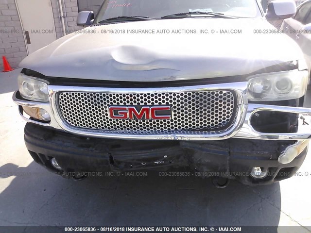 1GKEK63U03J113001 - 2003 GMC YUKON DENALI BEIGE photo 6