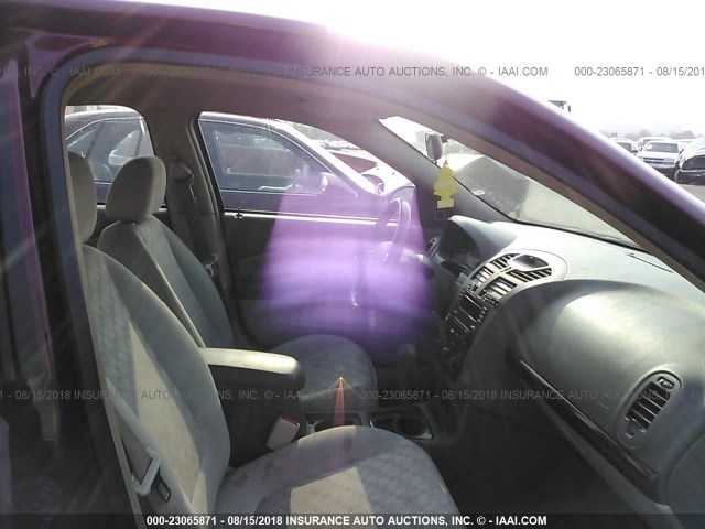 1G1ZT54865F301459 - 2005 CHEVROLET MALIBU LS RED photo 5