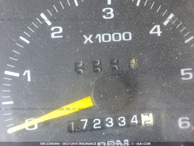 1GKDT13W4VK500810 - 1997 GMC JIMMY Marron photo 7