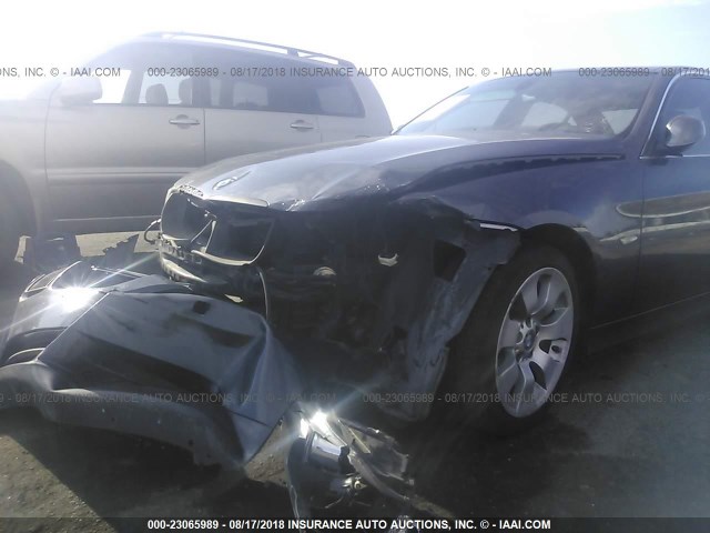 WBAVD53547A009008 - 2007 BMW 335 XI GRAY photo 6