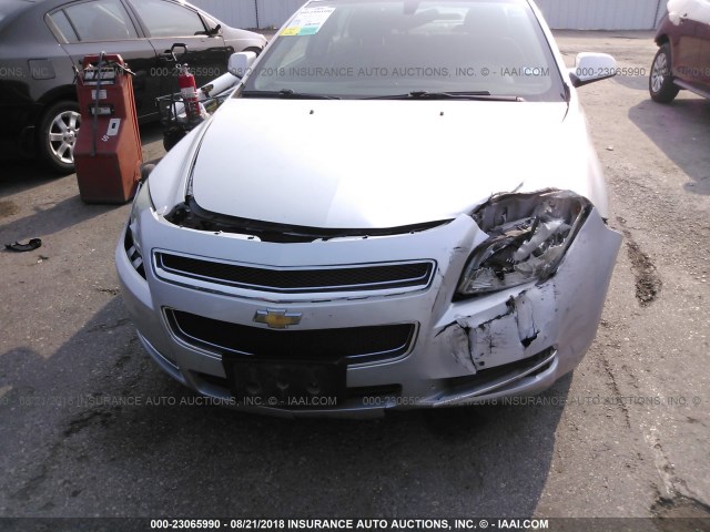 1G1ZC5EUXBF354107 - 2011 CHEVROLET MALIBU 1LT 银色 照片 6