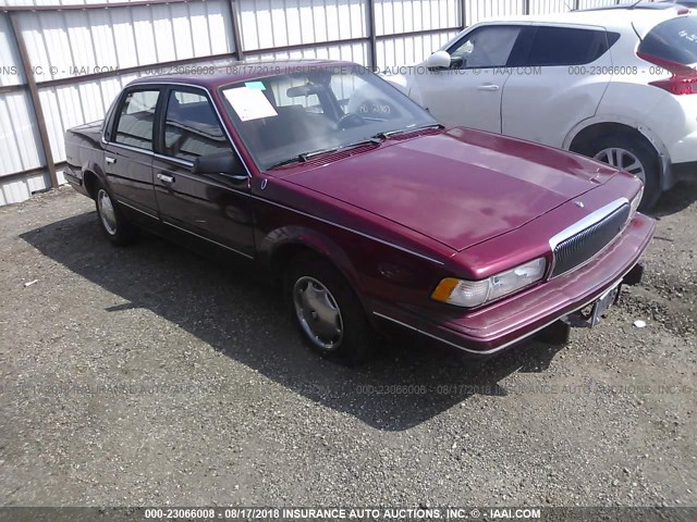1G4AG5549S6503174 - 1995 BUICK CENTURY SPECIAL MAROON photo 1