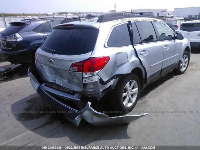 4S4BRDKC2D2238807 - 2013 SUBARU OUTBACK 3.6R LIMITED BLUE photo 6