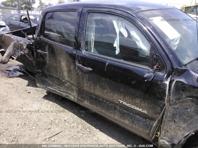 3TMJU4GN5FM189249 - 2015 TOYOTA TACOMA DOUBLE CAB PRERUNNER BLACK photo 6