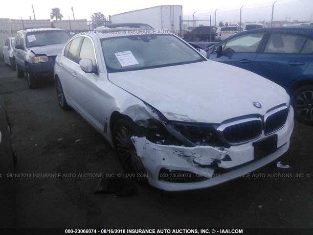 WBAJA9C55JB251323 - 2018 BMW 530E WHITE photo 1