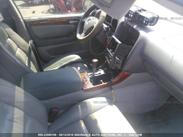 JT8BH68X5W0004820 - 1998 LEXUS GS 400 SILVER photo 5