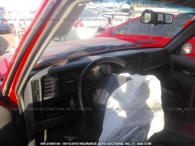 1J4FJ68S7TL332997 - 1996 JEEP CHEROKEE SPORT/CLASSIC წითელი ფოტო 5