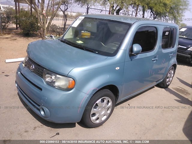 JN8AZ2KR4BT207143 - 2011 NISSAN CUBE S/SL/KROM BLUE photo 2