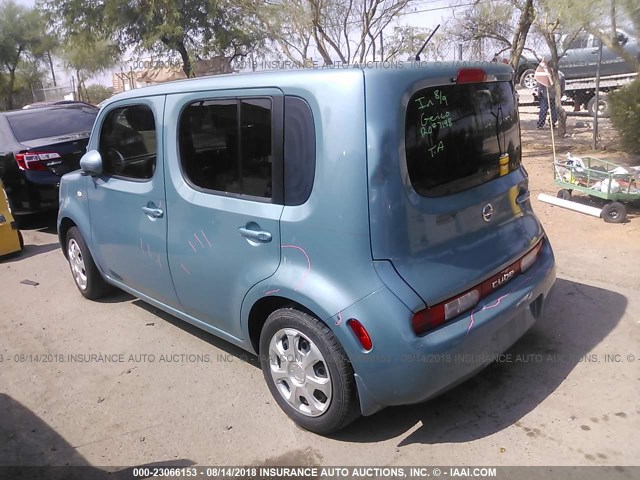 JN8AZ2KR4BT207143 - 2011 NISSAN CUBE S/SL/KROM BLUE photo 3