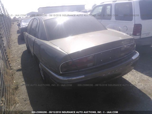 1G4CW52K7Y4110650 - 2000 BUICK PARK AVENUE  GRAY photo 3