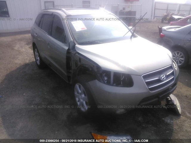 5NMSH13E78H204420 - 2008 HYUNDAI SANTA FE SE/LIMITED GREEN photo 1