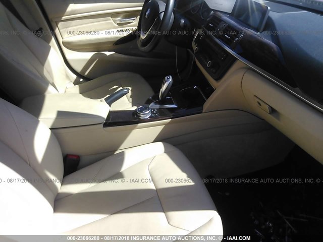 WBA3C1C51EK107746 - 2014 BMW 328 I SULEV RED photo 5