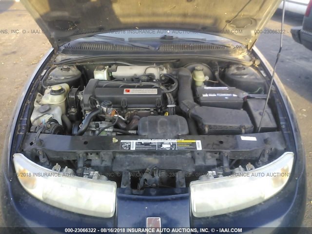 1G8ZH1276XZ160335 - 1999 SATURN SC2 BLUE photo 10