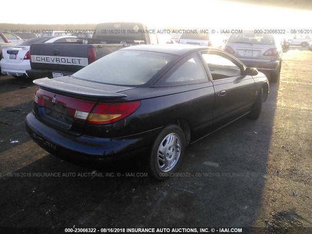 1G8ZH1276XZ160335 - 1999 SATURN SC2 BLUE photo 4