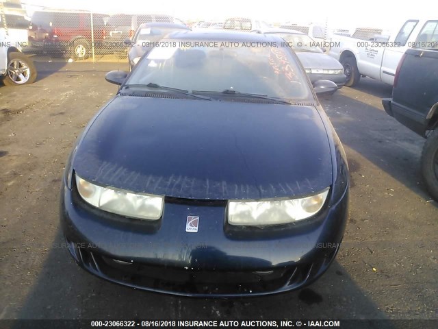 1G8ZH1276XZ160335 - 1999 SATURN SC2 BLUE photo 6