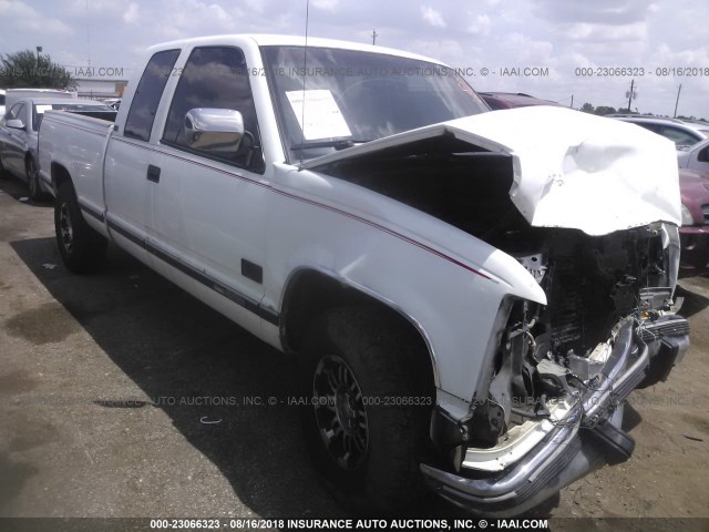 2GTEC19K4P1519655 - 1993 GMC SIERRA C1500 WHITE photo 1