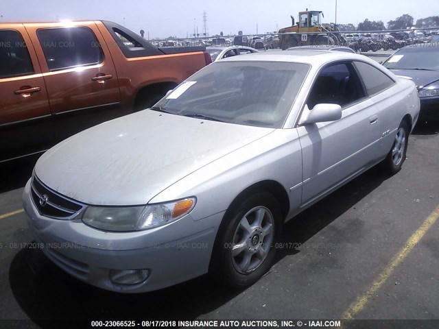 2T1CF22P3XC227099 - 1999 TOYOTA CAMRY SOLARA SE/SLE Gümüş foto 2
