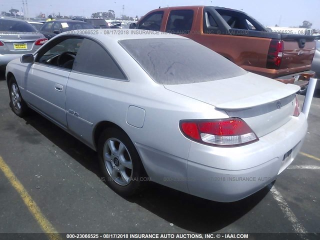2T1CF22P3XC227099 - 1999 TOYOTA CAMRY SOLARA SE/SLE Gümüş foto 3