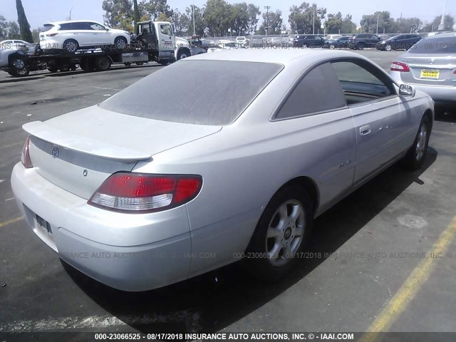 2T1CF22P3XC227099 - 1999 TOYOTA CAMRY SOLARA SE/SLE Gümüş foto 4