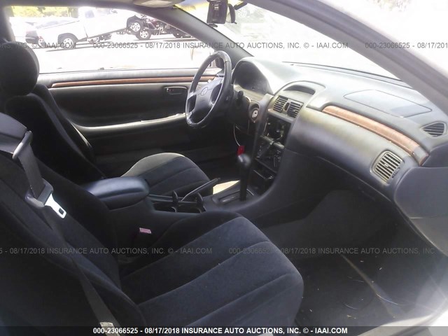 2T1CF22P3XC227099 - 1999 TOYOTA CAMRY SOLARA SE/SLE Gümüş foto 5