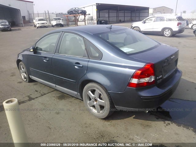 YV1MH682752073570 - 2005 VOLVO S40 T5 BLUE photo 3