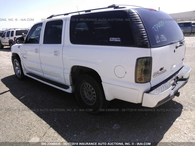 1GKFK66UX1J209893 - 2001 GMC DENALI XL K1500 WHITE photo 3