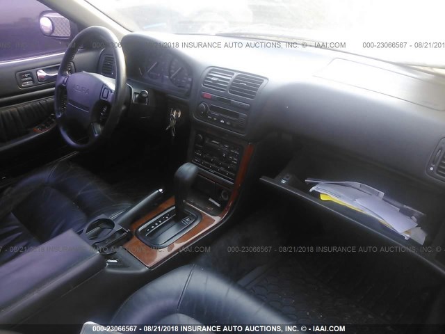 JH4KA7673PC014002 - 1993 ACURA LEGEND LS შავი ფოტო 5