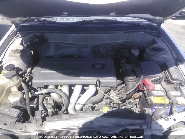 1Y1SK52841Z409792 - 2001 CHEVROLET GEO PRIZM LSI 灰色 照片 10