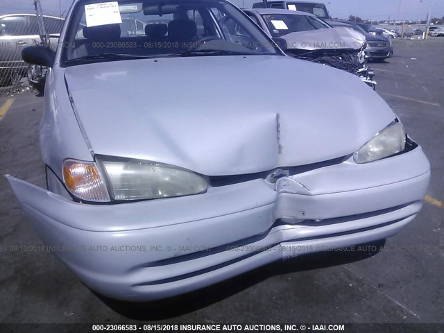 1Y1SK52841Z409792 - 2001 CHEVROLET GEO PRIZM LSI 灰色 照片 6
