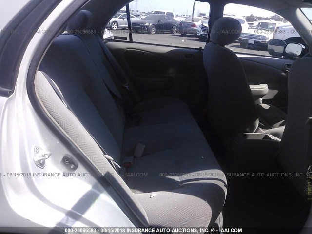 1Y1SK52841Z409792 - 2001 CHEVROLET GEO PRIZM LSI 灰色 照片 8