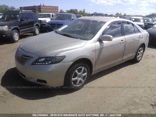 4T1BE46KX8U222104 - 2008 TOYOTA CAMRY CE/LE/XLE/SE GOLD photo 2