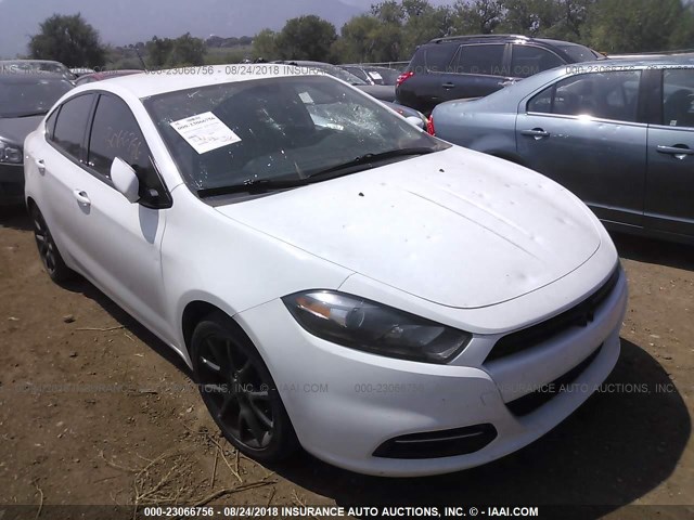 1C3CDFBB2ED741841 - 2014 DODGE DART SXT WHITE photo 1