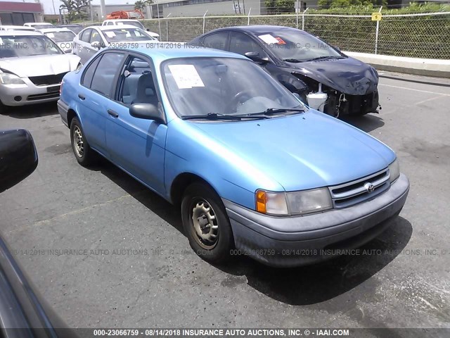 JT2EL43T1R0423511 - 1994 TOYOTA TERCEL DX BLUE photo 1