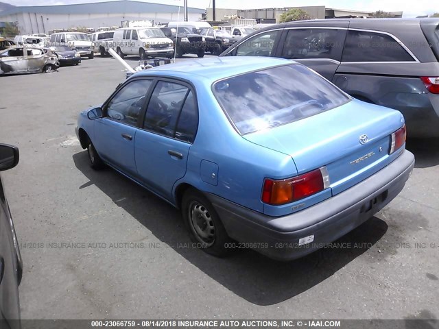 JT2EL43T1R0423511 - 1994 TOYOTA TERCEL DX BLUE photo 3