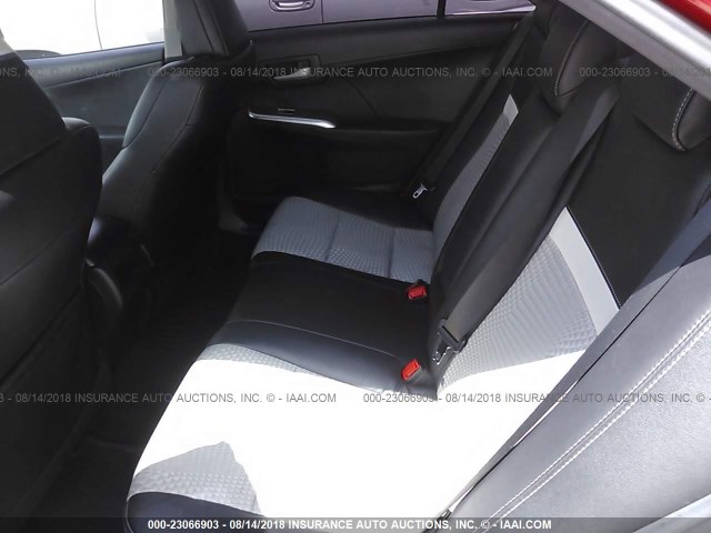 4T1BF1FK2CU524829 - 2012 TOYOTA CAMRY SE/LE/XLE RED photo 8