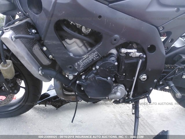 JS1GR7KA872109320 - 2007 SUZUKI GSX-R750 BLACK photo 9