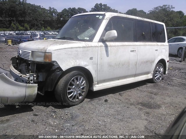 JTLKT324654009372 - 2005 TOYOTA SCION XB Ақ фото 2