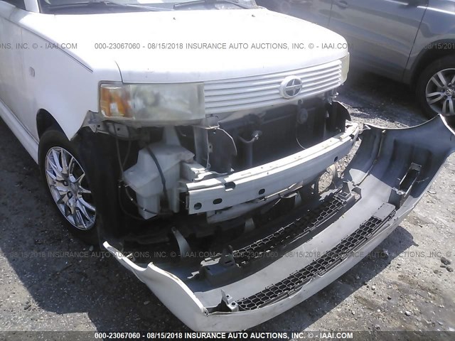 JTLKT324654009372 - 2005 TOYOTA SCION XB Ақ фото 6