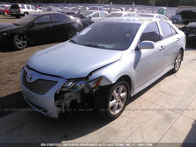 4T1BE46KX7U560973 - 2007 TOYOTA CAMRY NEW GENERAT CE/LE/XLE/SE BLUE photo 2