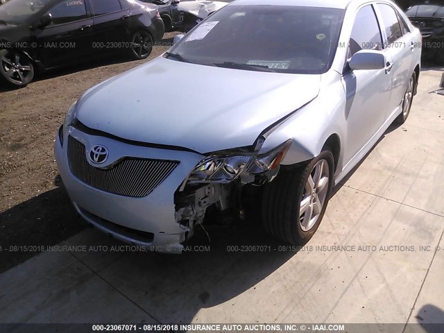 4T1BE46KX7U560973 - 2007 TOYOTA CAMRY NEW GENERAT CE/LE/XLE/SE BLUE photo 6