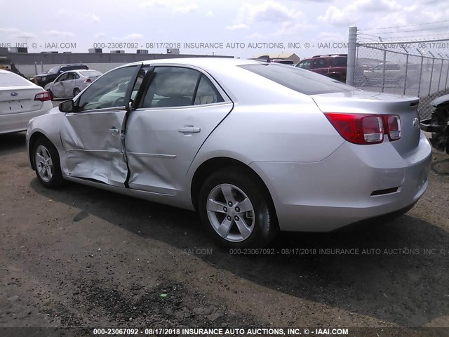 1G11B5SA0DU108319 - 2013 CHEVROLET MALIBU LS Gümüş foto 3
