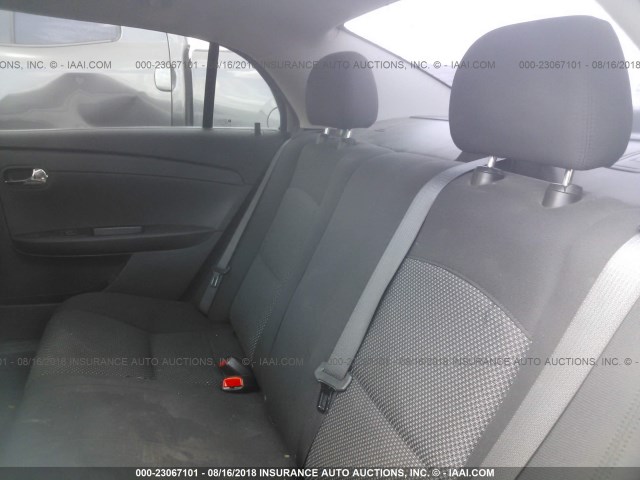 1G1ZC5E03CF160923 - 2012 CHEVROLET MALIBU 1LT ვერცხლისფერი ფოტო 8