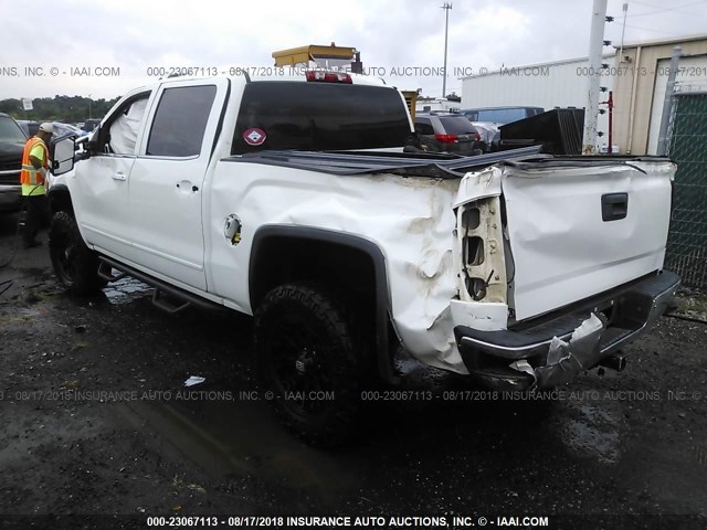 3GTU2UEC6EG559948 - 2014 GMC SIERRA K1500 SLE WHITE photo 3