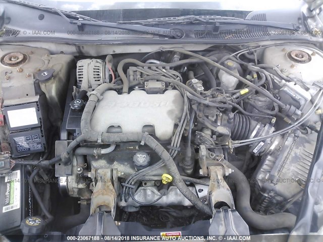 2G1WF52E049196590 - 2004 CHEVROLET IMPALA 银色 照片 10