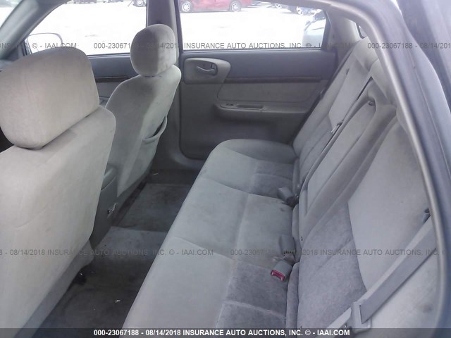 2G1WF52E049196590 - 2004 CHEVROLET IMPALA 银色 照片 8