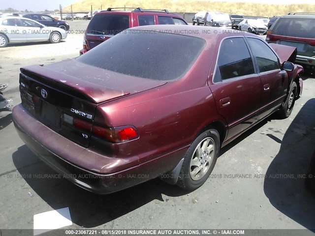 JT2BF22K5X0167863 - 1999 TOYOTA CAMRY LE/XLE 红色 照片 4