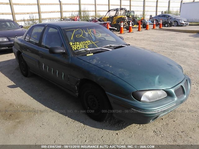 1G2NE52T4VC783667 - 1997 PONTIAC GRAND AM SE GREEN photo 1