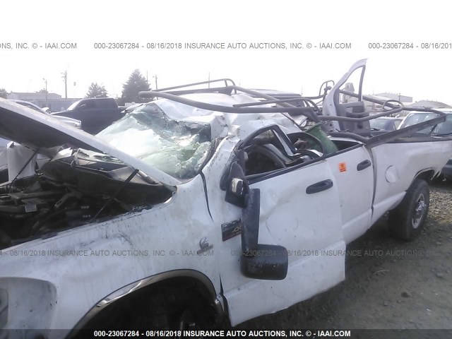 3D7KS28A97G788557 - 2007 DODGE RAM 2500 ST/SLT 白色 照片 6